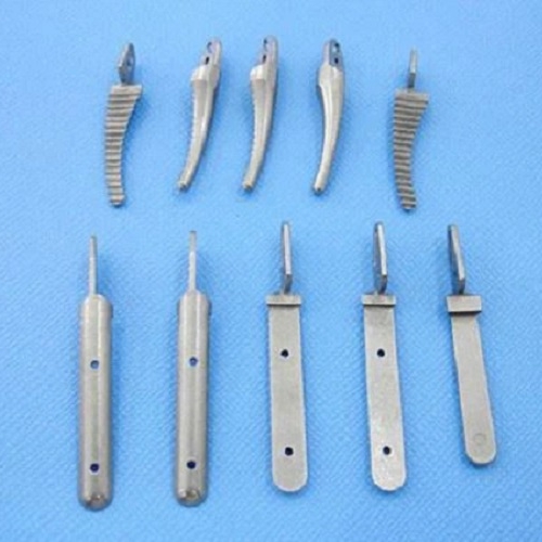 Titanium surgical clamps